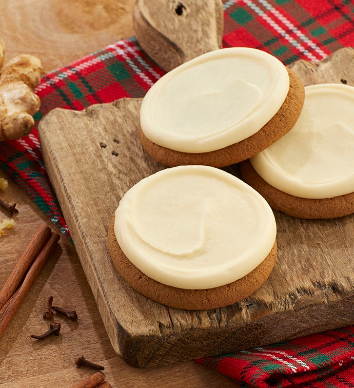 Buttercream Frosted Gingerbread Cookie Flavor Box