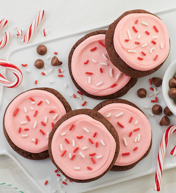 Buttercream Frosted Peppermint Chocolate Cookie Flavor Box