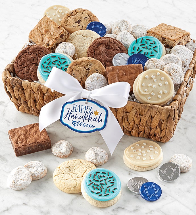 Happy Hanukkah Bakery Gift Basket