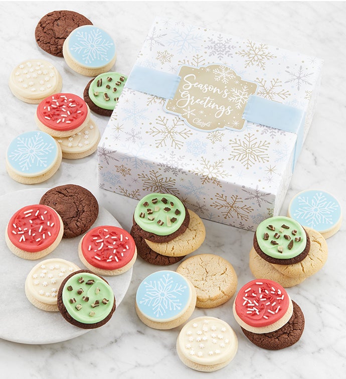 Sparkling Assorted Cookie Gift Box