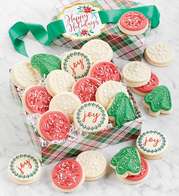 Traditional Cut Out Cookie Gift Boxes