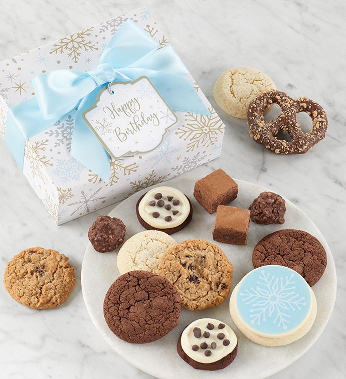 Sparkling Happy Birthday Treats Gift Box