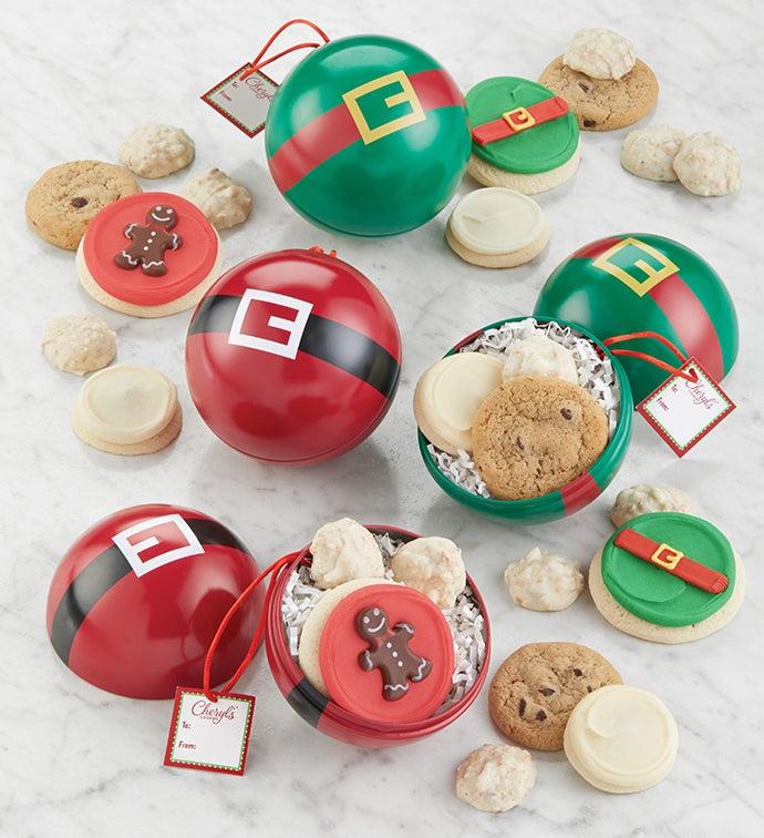 Holiday Treats Ornaments – Set of 4