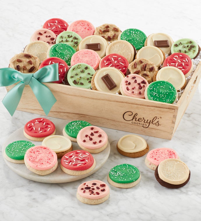 Buttercream Frosted Cookie Flavors Gift Tray   Large