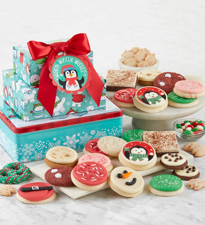 Whimsical Gift Tin Tower