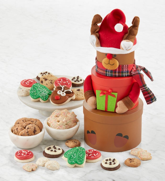 Reindeer Gift Tower