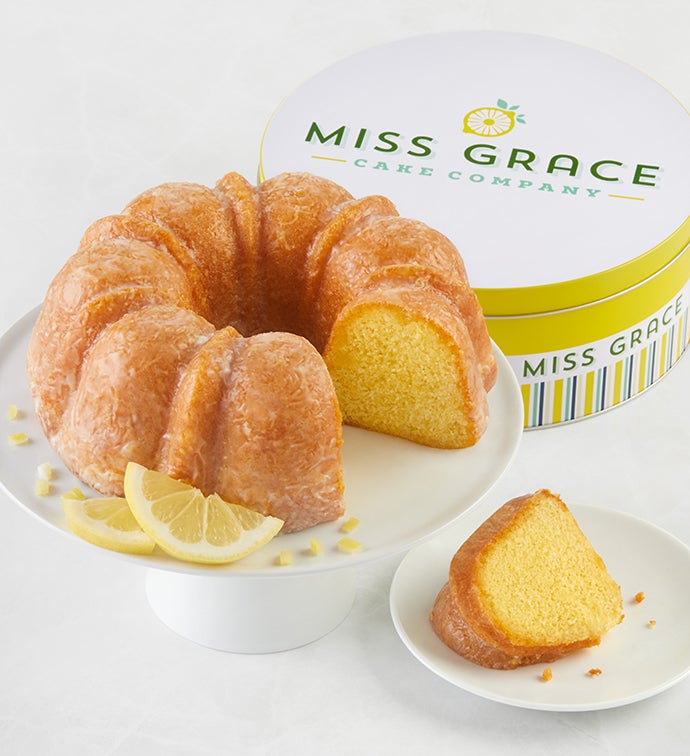 Miss Grace Lemon Cake with Gift Tin