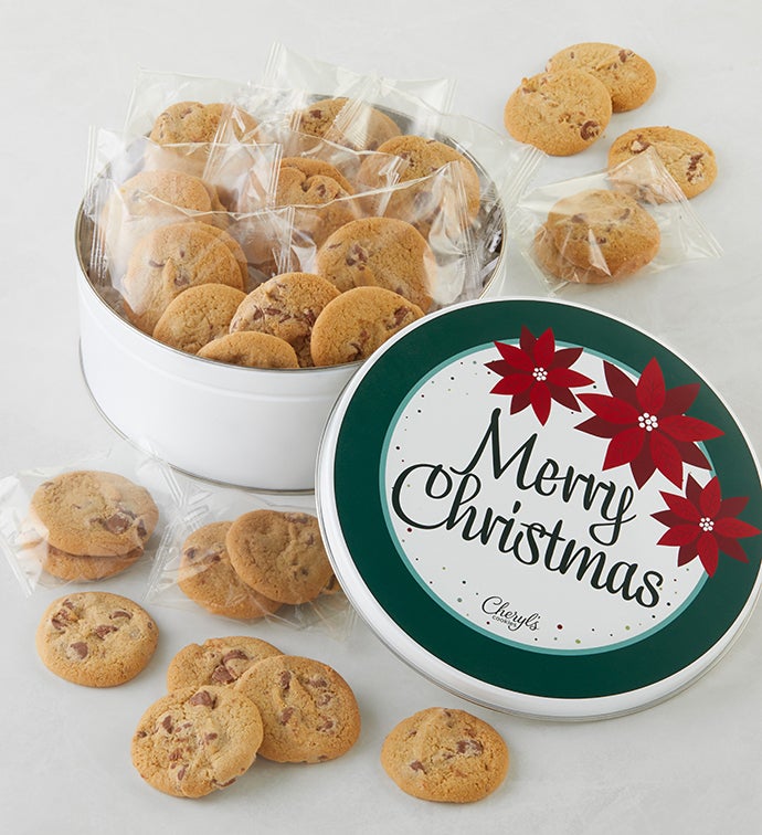 Snack Size Chocolate Chip Cookie Gift Tin