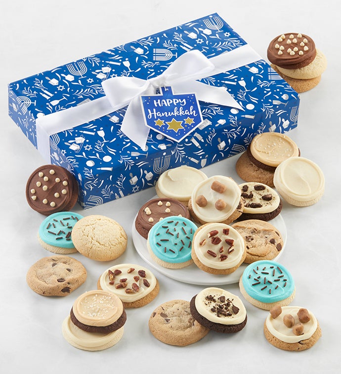 Happy Hanukkah Cookie Gift Box