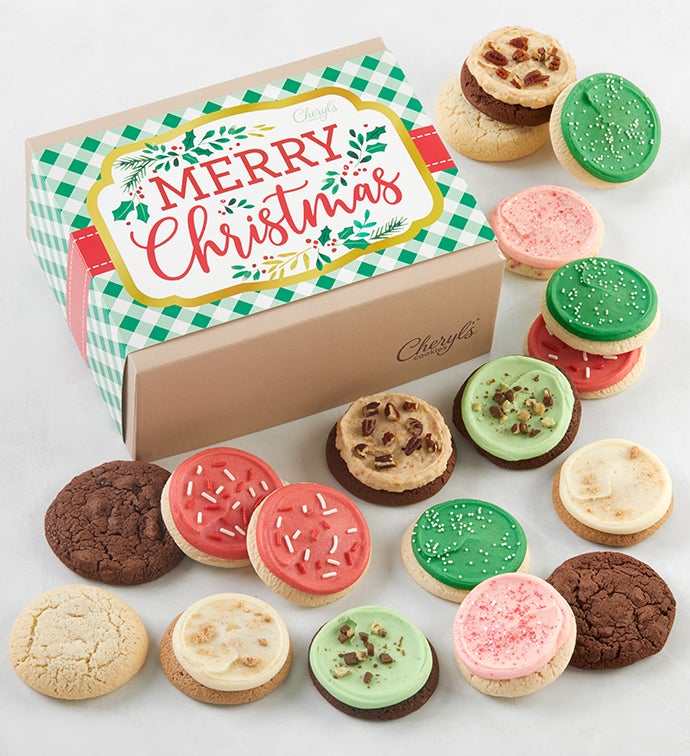 Smile Farms Merry Christmas Cookie Box