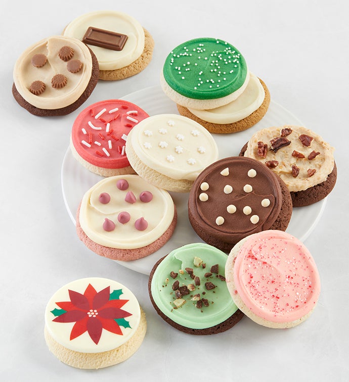 Bow Gift Box   Frosted Cookies