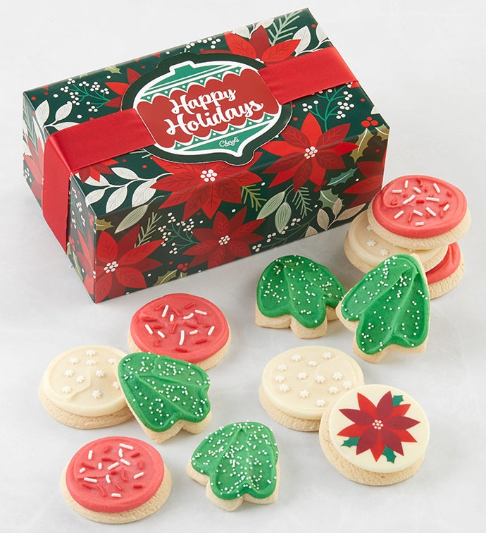 Happy Holidays Cookie Gift Box