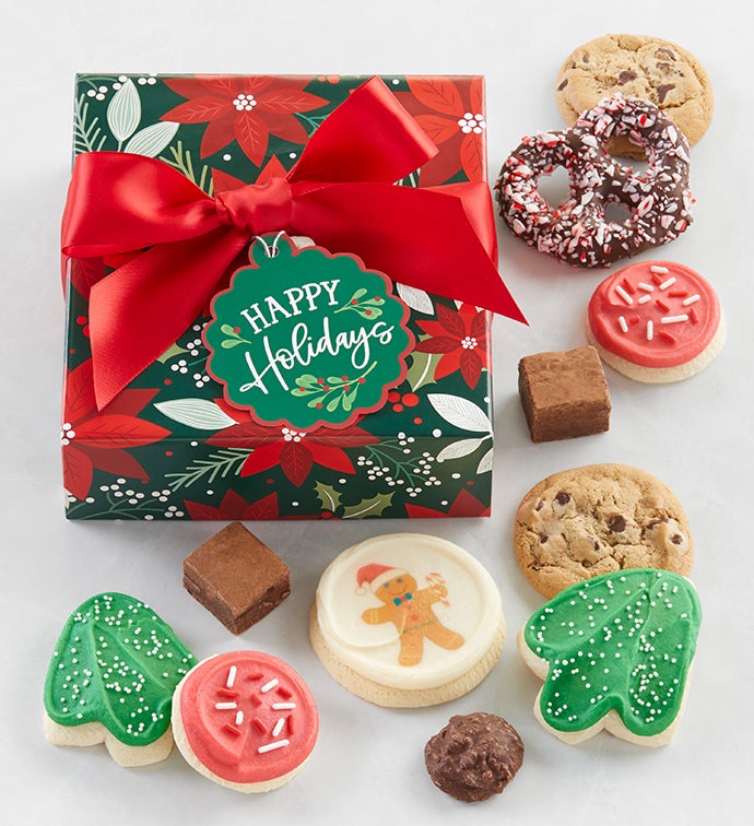 Happy Holidays Treats Gift Box