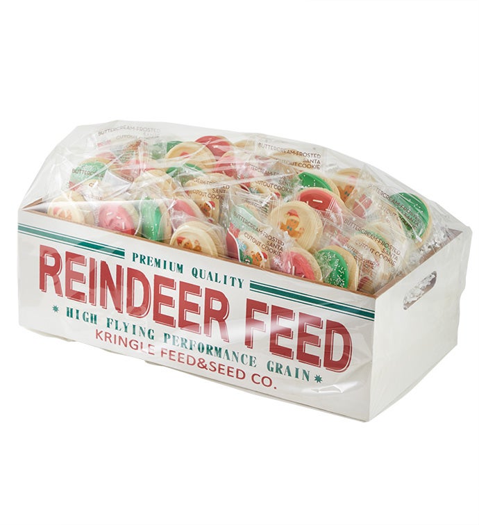 Reindeer Treats Frosted Sugar Cookie Crate