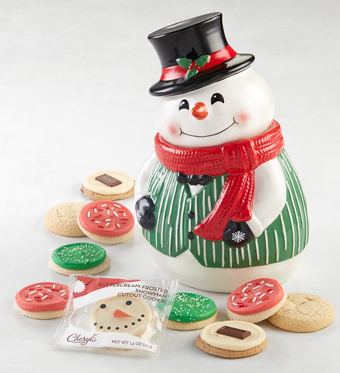 Collector's Edition Snowman Cookie Jar