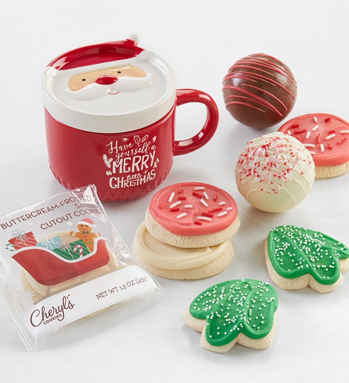 Christmas Mug & Cookies