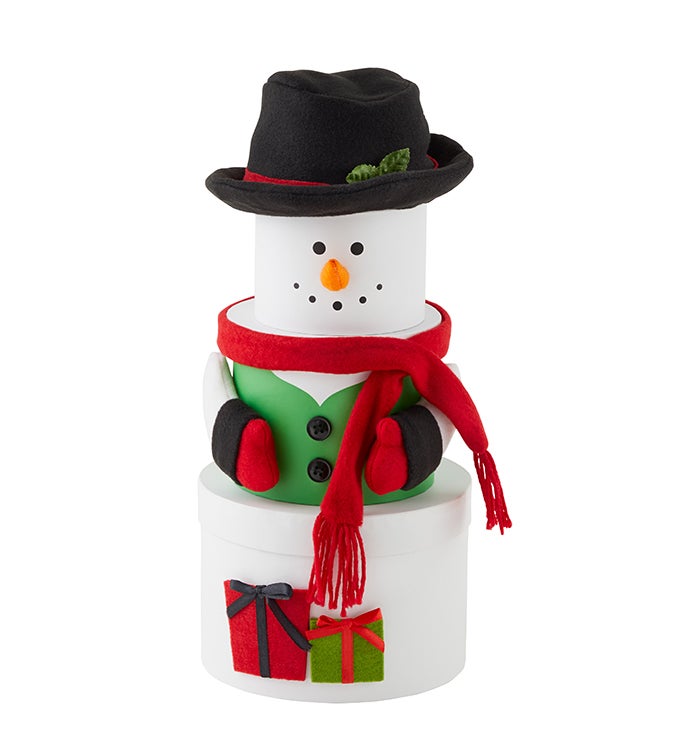 Snowman Gift Tower