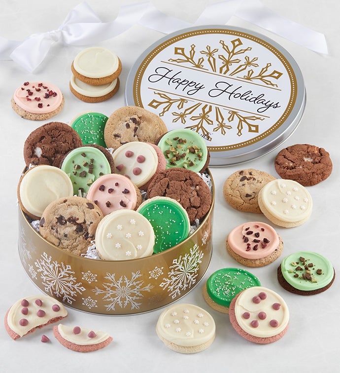 Grand Happy Holidays Assorted Gift Tin