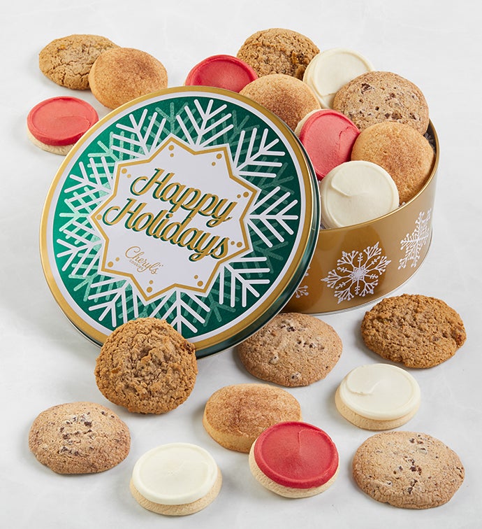 Grand Happy Holidays Gift Tin - Gluten-Free