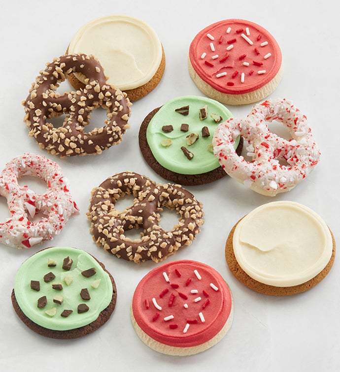 Holiday Cookies and Pretzels