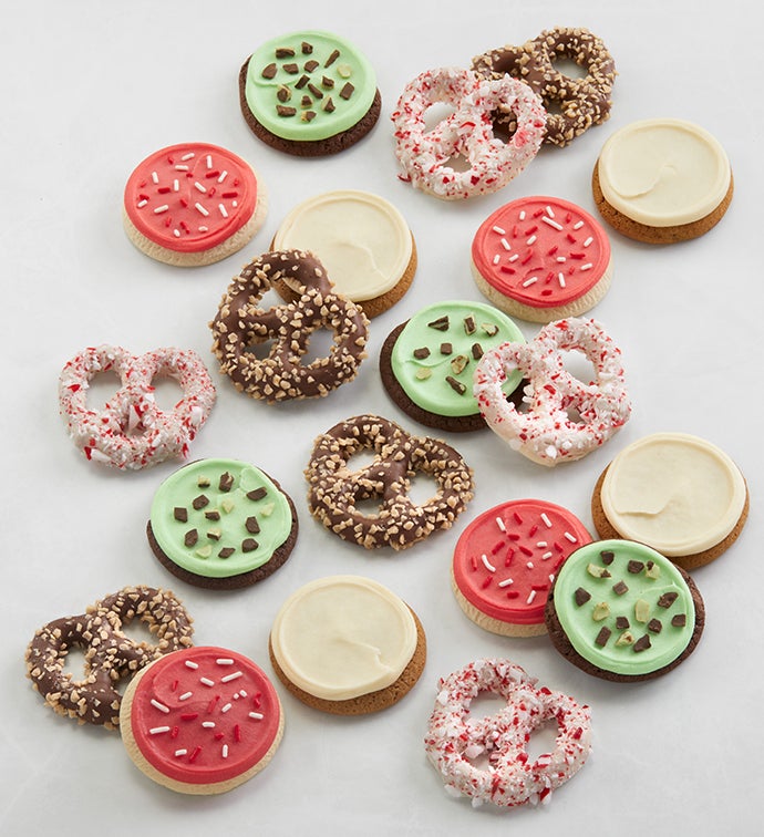 Holiday Cookies and Pretzels