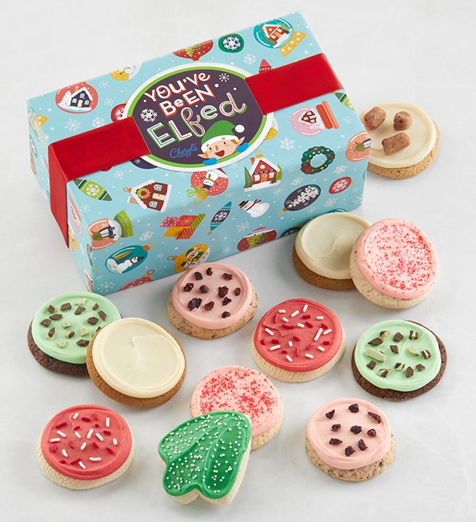 You've Been Elfed Cookie Box