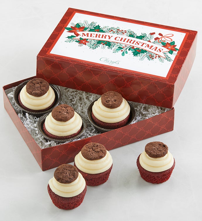 Buttercream Frosted Red Velvet Cupcakes