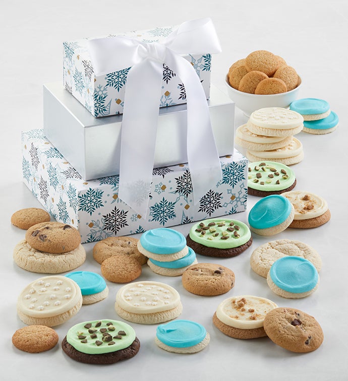 Snowflake Gift Tower