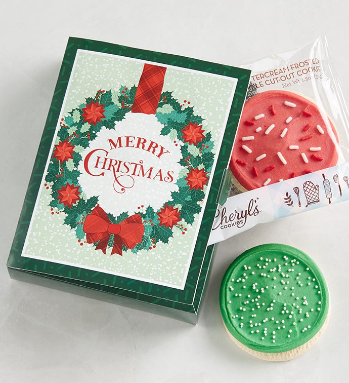 Merry Christmas 2 Pack Cookie Card