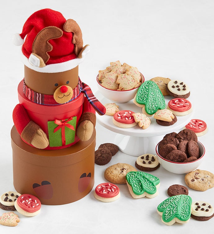 Reindeer Gift Tower