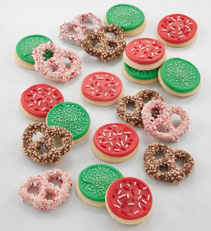 Holiday Cookies and Pretzels