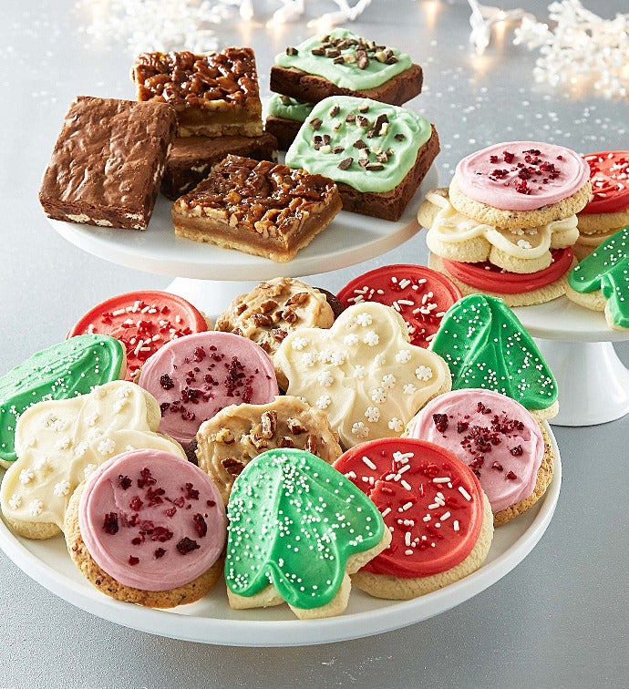 Buttercream Frosted Cookies & Brownies