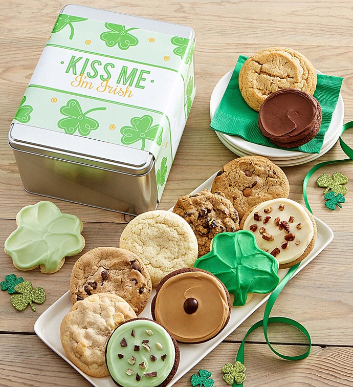 St Patricks Day Kiss Me I’m Irish Create Your Own Gift Tin