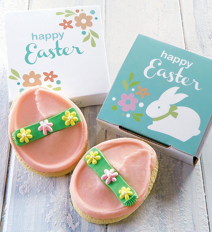 Easter Egg Cookie Card