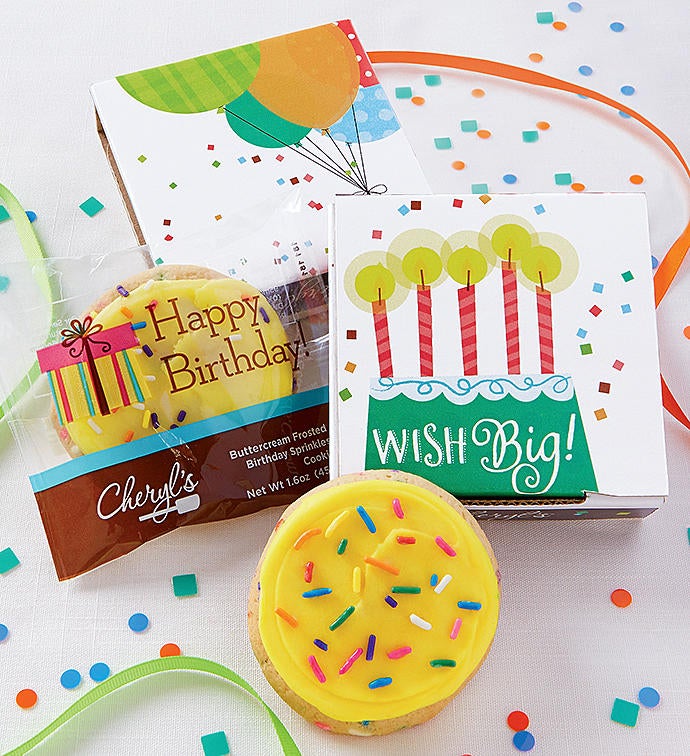 Wish Big Birthday Cookie Card Cases