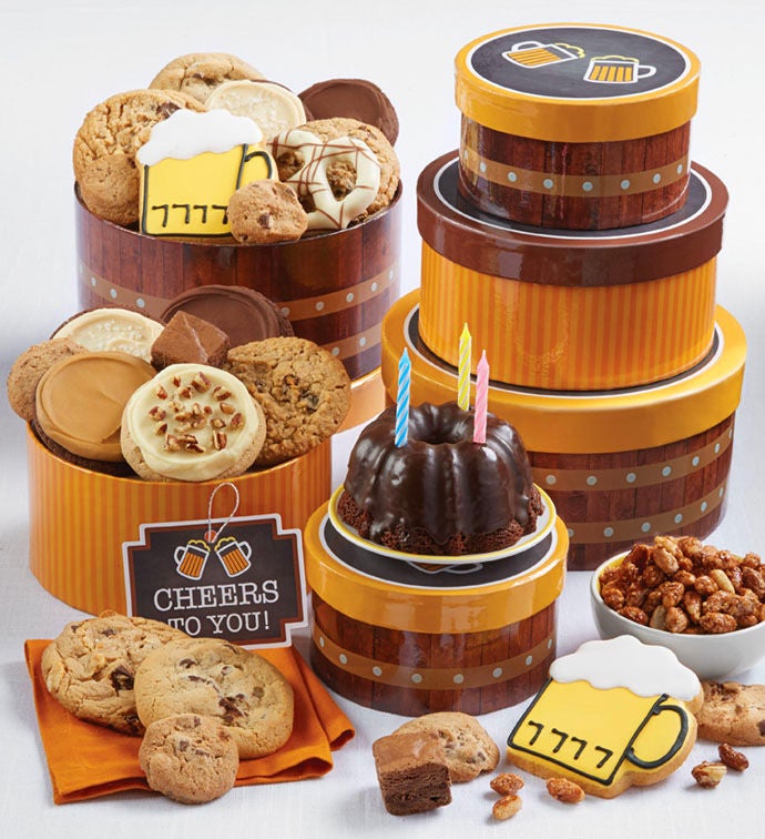 Cheers to You Gift Tower