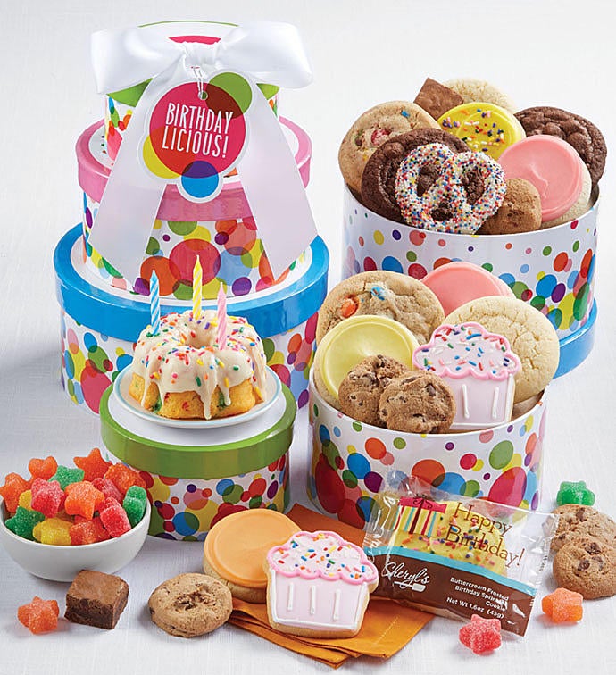 Birthdaylicious Gift Tower