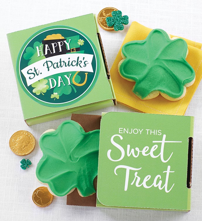 Happy St Patricks Day Cookie Card