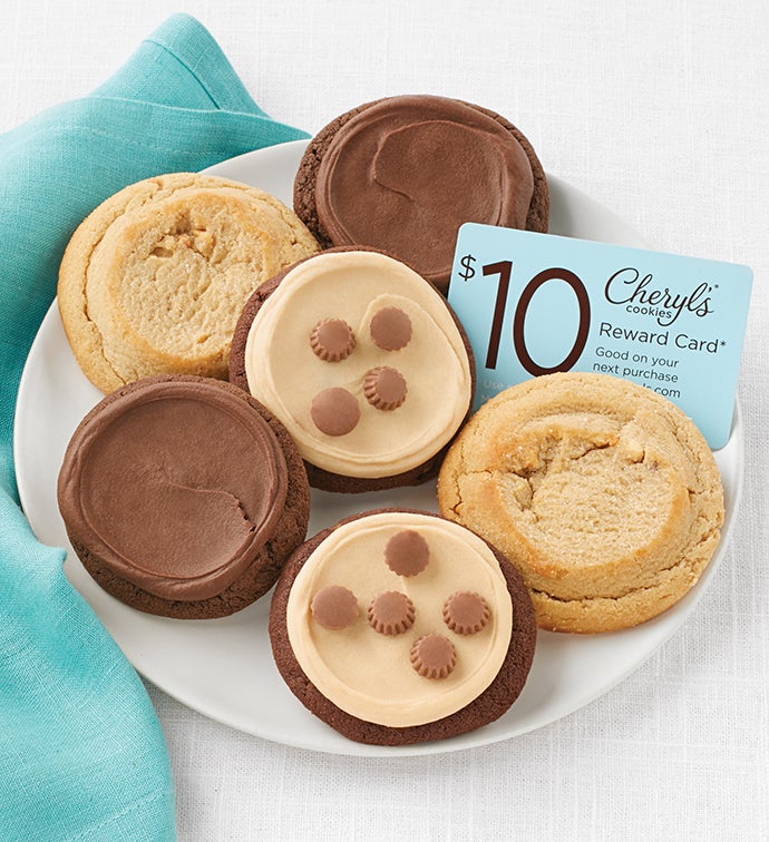 Peanut Butter and Chocolate Cookie Sampler