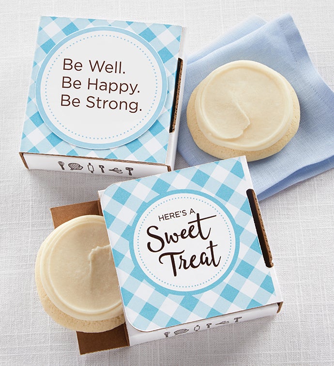 Image of Be Well Happy Strong Cookie Card