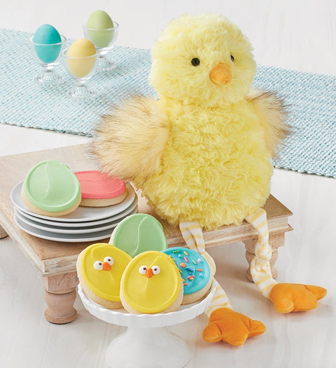 Easter Chick and Cookies