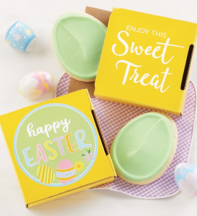 Happy Easter Cookie Card