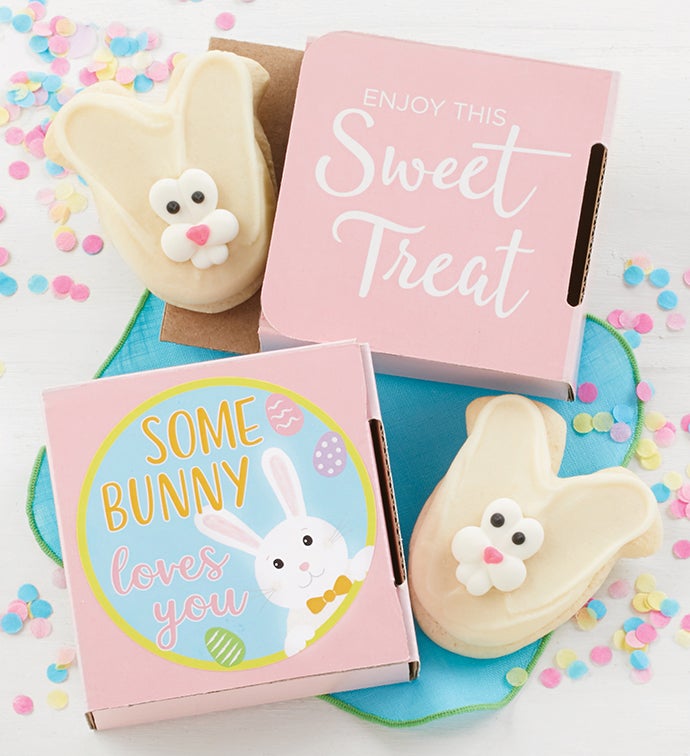 Some Bunny Loves You Cookie Card