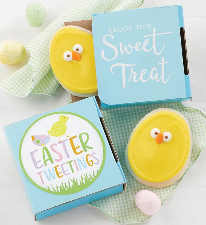 Easter Tweetings Cookie Card