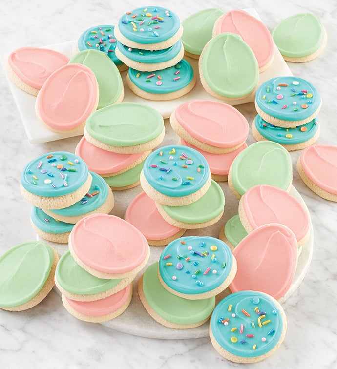 Buttercream Frosted Cut Out Cookies
