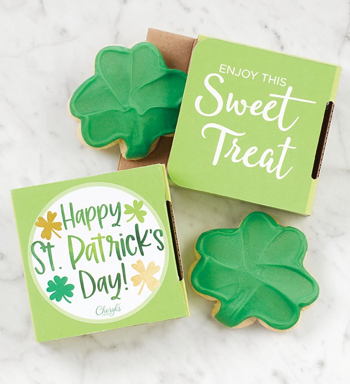 Happy St Patrick’s Day Cookie Card