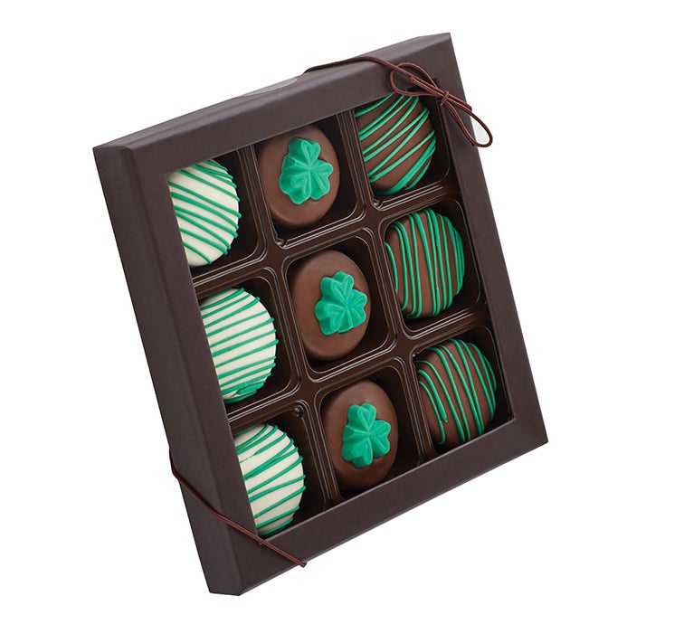 Chocolate Covered St. Patrick’s Day Oreo® Cookies