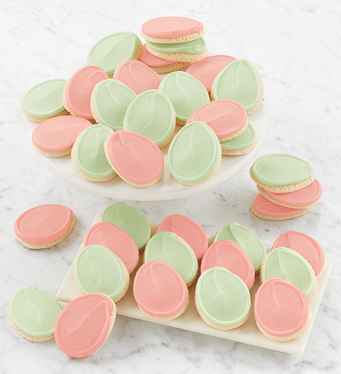 Buttercream Frosted Easter Cut out Cookies
