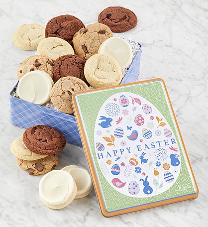 Happy Easter Tin - Vegan Cookie Assortment