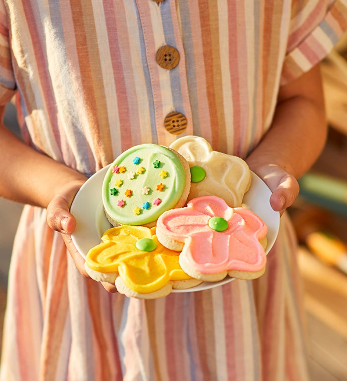 Buttercream-Frosted Spring Bow Gift Box